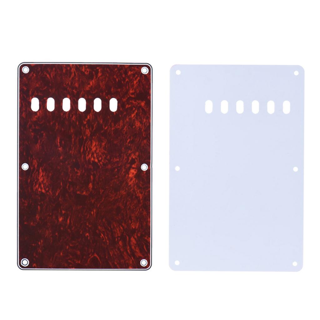 Pickguard Back Plate Tremolo Cavity Cover Vintage Style Backplate for Stratocaster  ST Standard Modern Style Electric