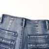 GMXIA Jeans e Pantaloni Patchwork Casual alla Moda Multitasche Organ