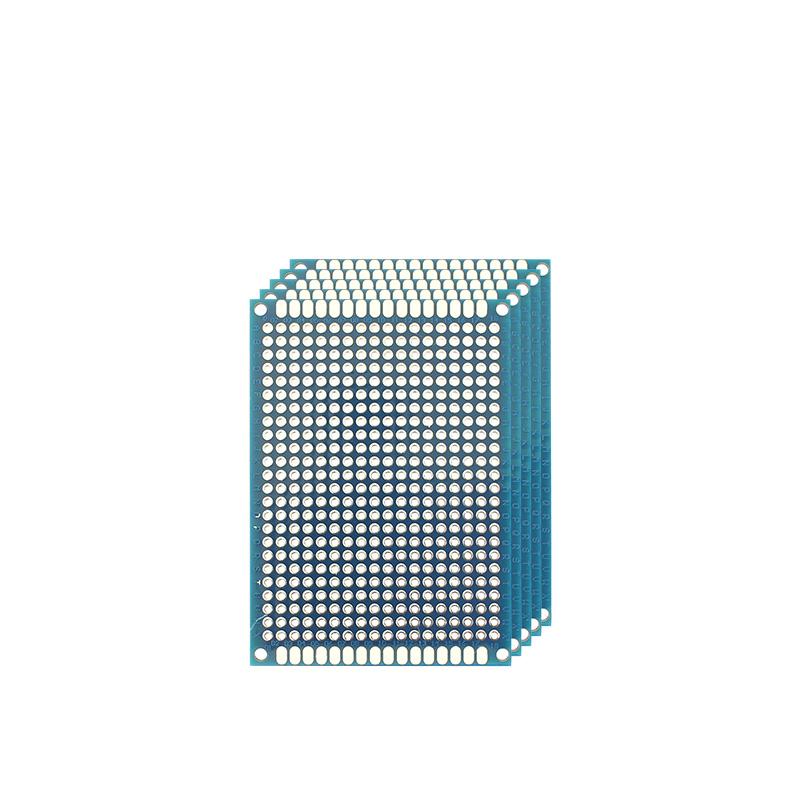 5-40PCS PCB Board Breadboard 2x8 3x7 4x6 5x7 7x9cm Universal PCB Experiment Blue Prototype Circuit Boards Diy Electronic Kit