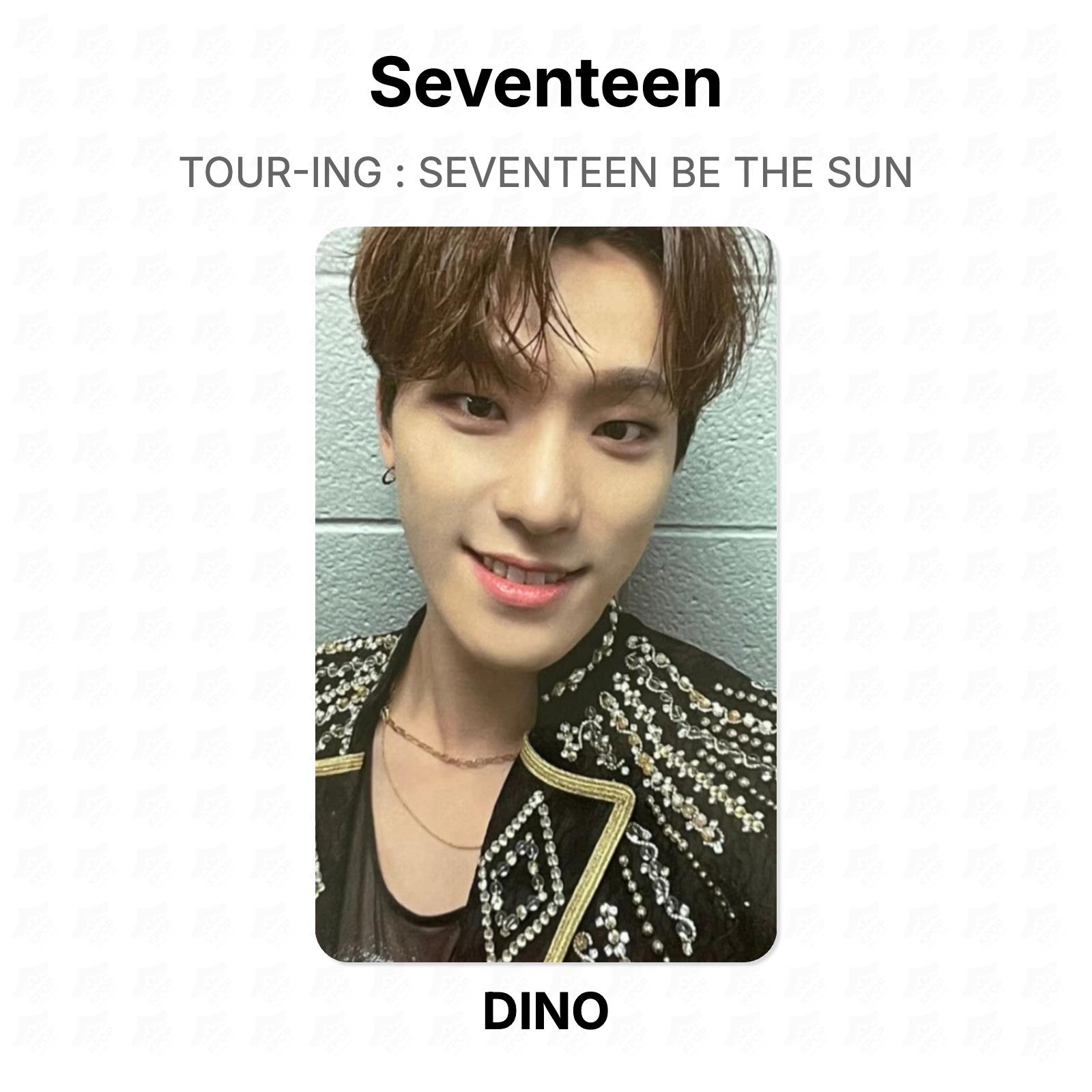 Seventeen TOUR-ING : SEVENTEEN BE THE SUN Official Photocard DINO