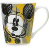 Mug - EGAN - PWM21/1PB - Porcelaine Jaune - Multicolore - Disney Mickey Mouse