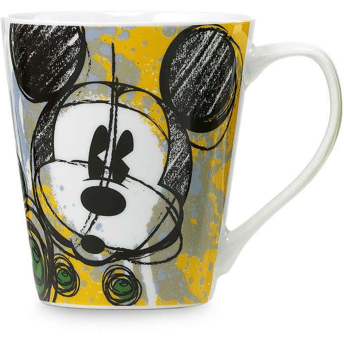 Mug - EGAN - PWM21/1PB - Porcelaine Jaune - Multicolore - Disney Mickey Mouse