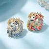 Luxury Sheep Themed Brooches For Men Women Fashion Jewelry Accessories Surprise Party Gifts For Couples