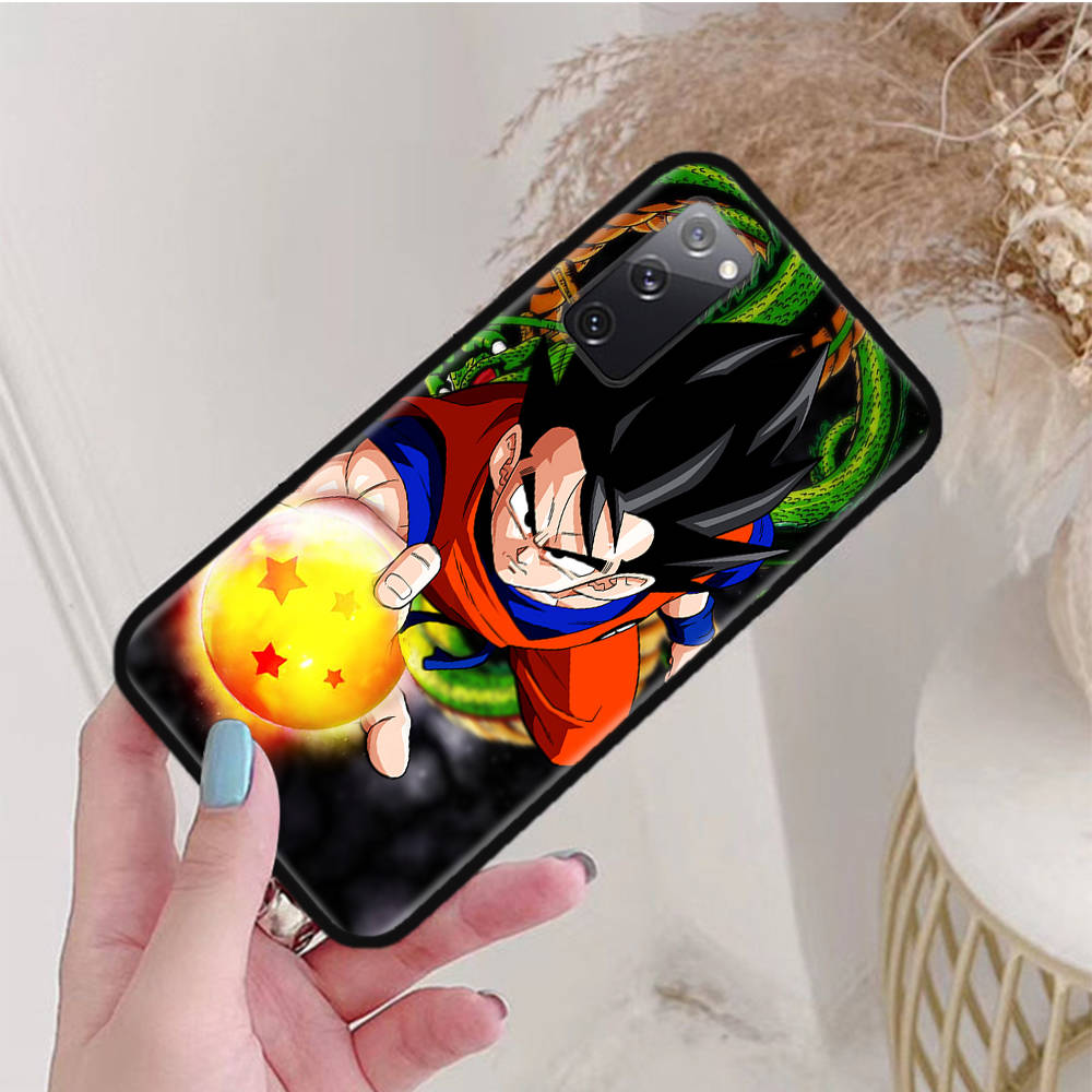 Black Case for OPPO Reno 8 6 5 4 Pro Plus Find X3 A17 A3 A31 A38 A40 A53 A54 A55 A74 A76 A78 A77 A80 A94 A95 A96 Lite W-89 Dragon Ball Anime