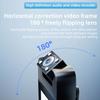 4K Body Tiny Camera Wireless Law Enforcement Camcorder 180 Rotation Lens Wearable for Outdoors