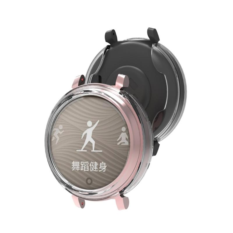 Smartwatch Cover TPU Case for 2 Half Coverage Housing Watch Case Frame Shell