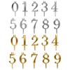 Happy Birthday Number Cake Candles 0-9 Number Candle Cake Topper Birthday Party Wedding Cake Candle Party Supplies Decoration