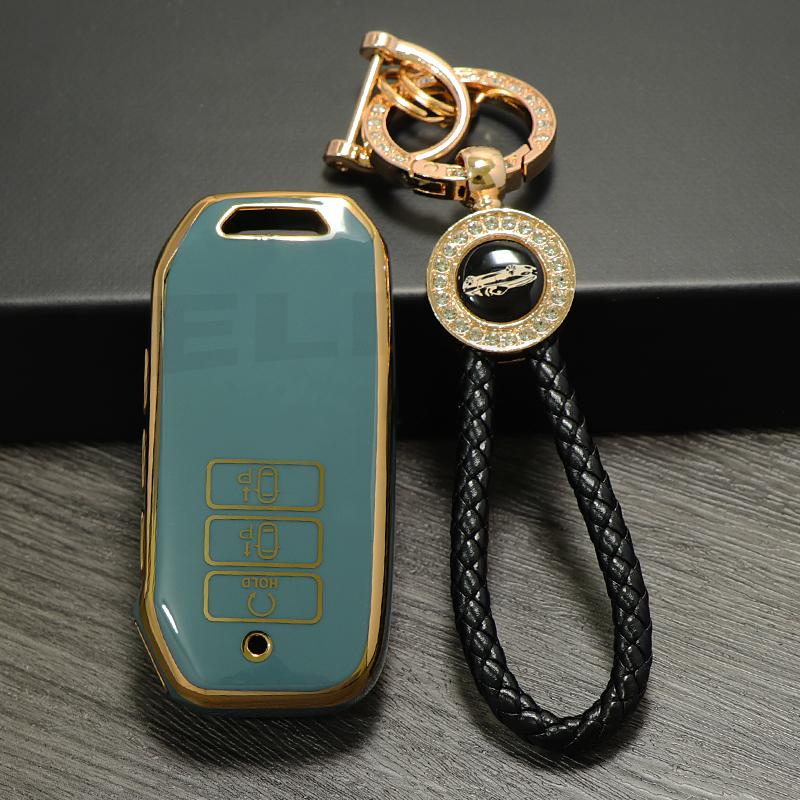 Car Remote Key Case Cover 7 Buttons TPU Key Case Cover for Kia Sorento MQ4 2020 2021 2022 EV6 K8 V6 for Kia Sportage 2023 Shell