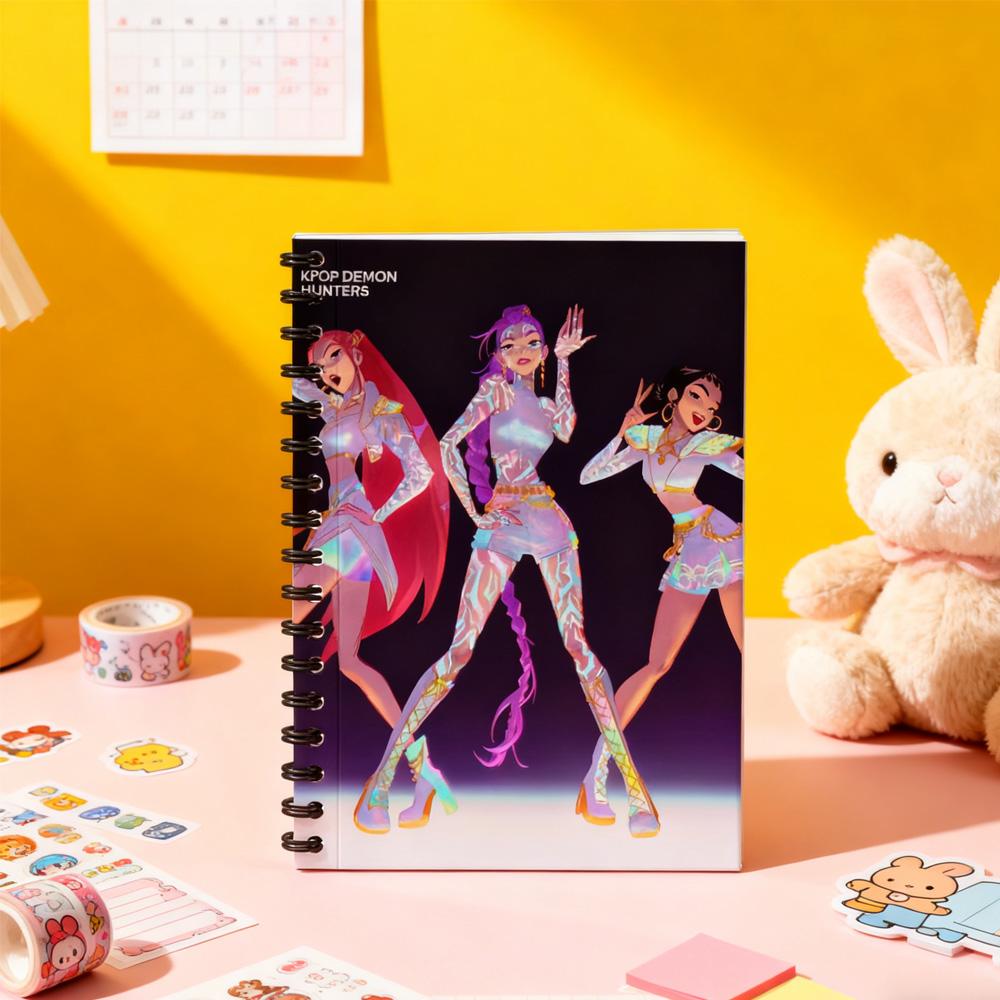 Witch Hunter Circle Notebook Daily Handbooks Peripheral Universal Sizes Hot selling Girl Group Cover