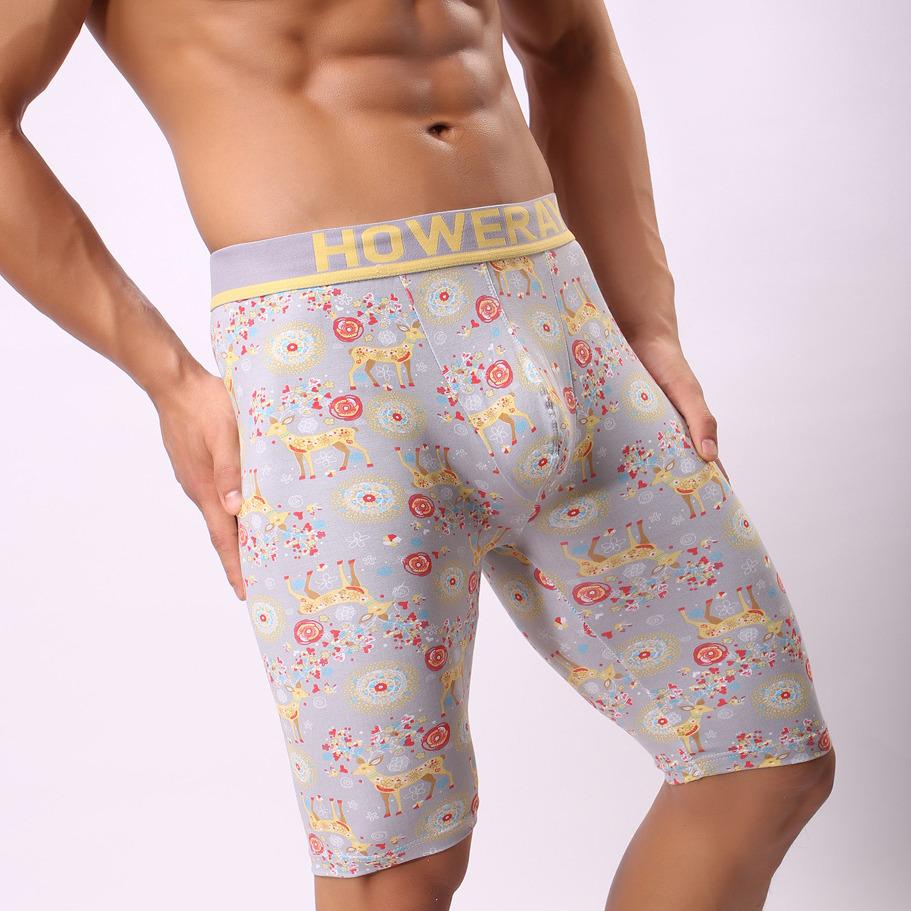Продано: Різдвяний олень барвисті чоловічі боксери