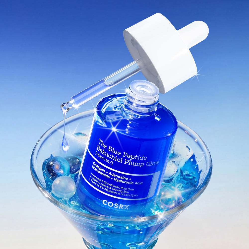 COSRX Modré Peptidové Bakuchiolové Zpevňující Rozjasňující Sérum 50ml (+Dárek zdarma)