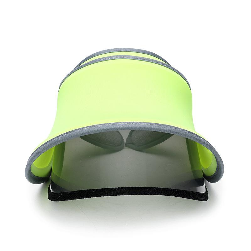 Summer Hat Women's Sun Hat Cycling Face Cover Double Layer Lens Sun Hat Travel Beach Sun Hat