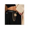 King Chain Medallion Detailed Women's Trouser Belt, Jacket Belt, Dress Belt, Shirt Belt
