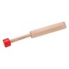 Wooden Slide Whistle Push Pull Voice Change Flute Educational Instrument Toy for ChildrenRed Handle