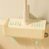 Splash Proof Faucet Drain Storage Rack Hollow Draining Design Sponge Cloth Storage Rack  Keeps Dry