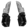 Motorcycle Front Pedals Aluminum Alloy Anti Slip Rider Footrests Pegs for VOGE 250RR 300AC 350AC 500AC 525AC Grey