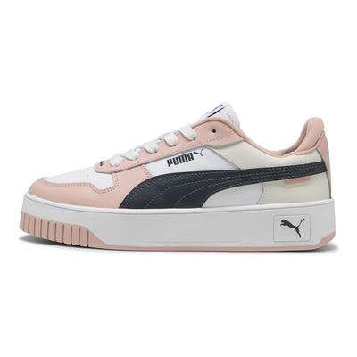 Carina Street Comfortable Versatile Shock Absorption Low-Top Sneakers Women Sneakers White Pink 389390-45