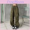 Pantaloni Casual da Lavoro da Donna in Tessuto Poliestere con Tasche per il Comfort Estivo