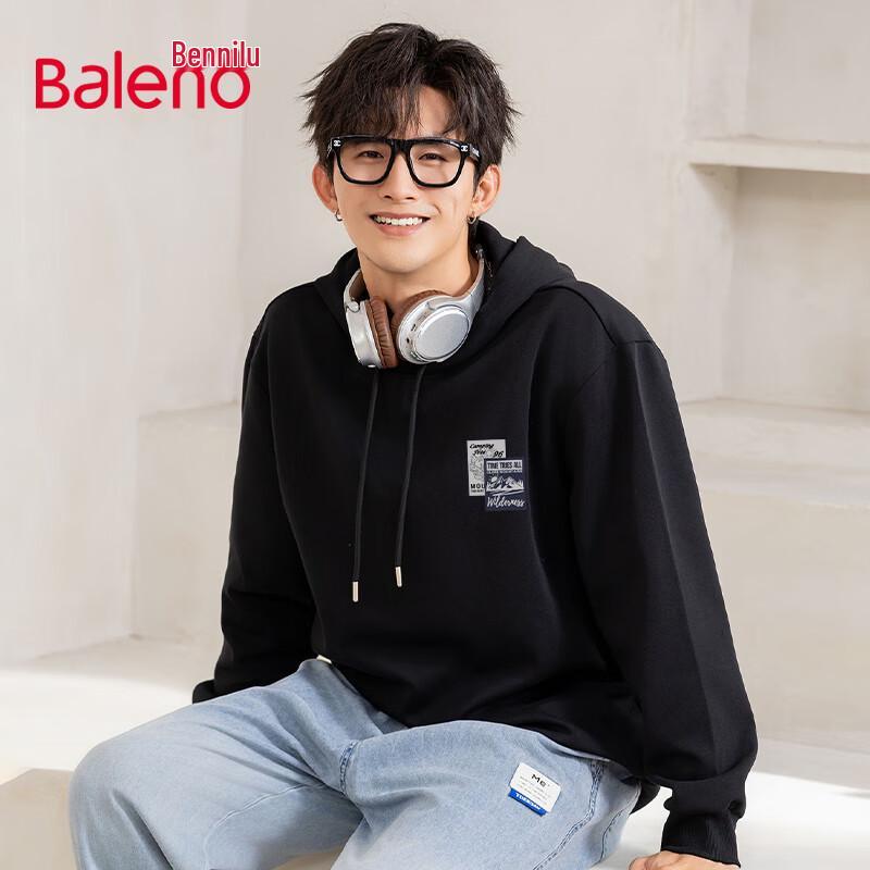 

Baleno Men s 2025 Spring Waffle Hooded Sweatshirt 2XL