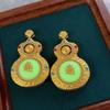 Pendentif en alliage de cuivre et pierre lumineuse: Cadeau Élégant et Polyvalent pour Amis et Influenceurs