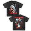Terrifier Art Der Clown Retro Slasher T-Shirt für Herren Damen Vintage Horrorfilm Klassiker Graphik
