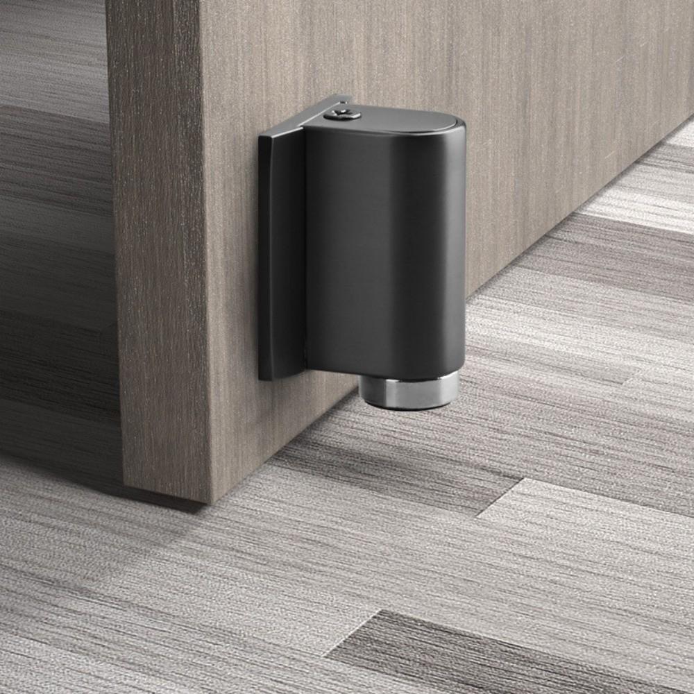 Self-Adhesive Door Holder Heavy Duty Door Buffer Silent Magnetic Door Stopper Wall Protection