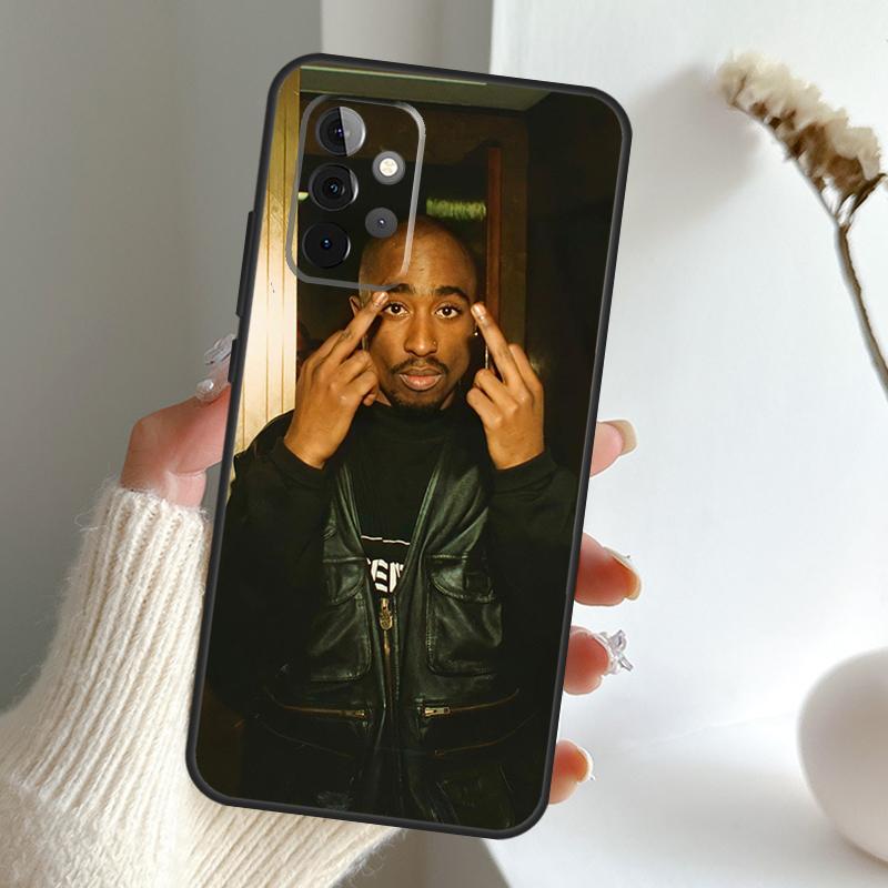 Rapper 2pac Singer Tupac Case For Samsung Galaxy A52 A32 A12 A16 A26 A36 A56 A15 A35 A55 A34 A54 A13 A33 A53 A17 A06