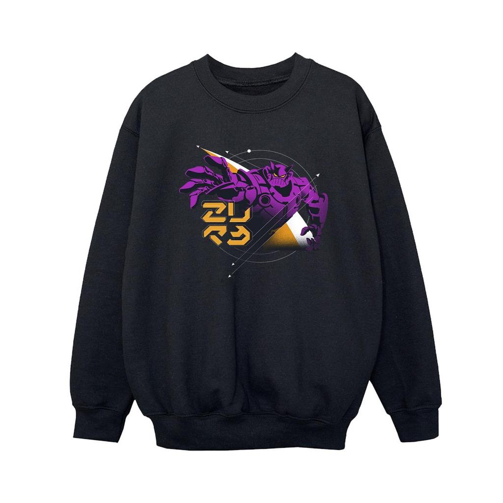 Disney Boys Lightyear Zurg Space Circle Sweatshirt