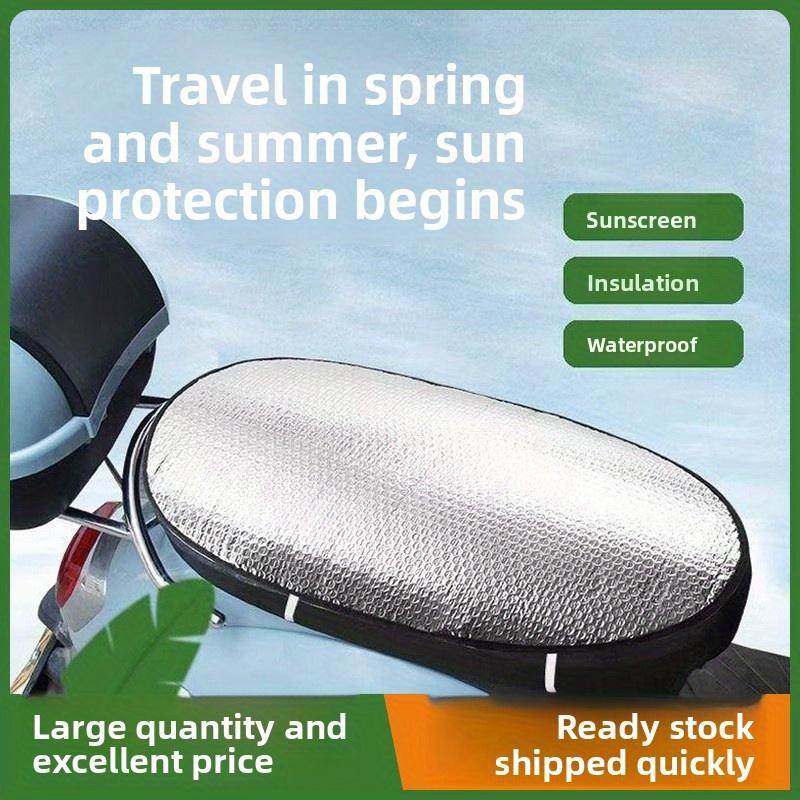 Seat Cover Scooter Accessories Electric Bike Seat Pad Waterproof Heatproof Insulated Cushion Sun Protection Motorcycle Gear