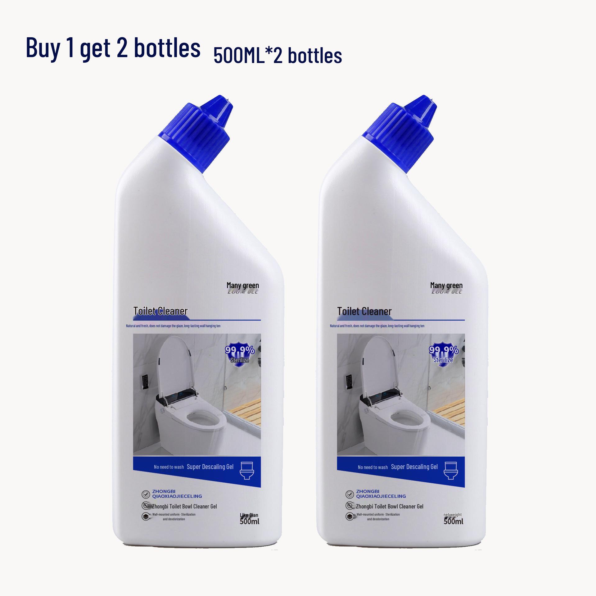 SuperStrong Toilet Bowl Cleaner: Powerful Stain Remover & Bathroom Descaler with Deodorizing Scent