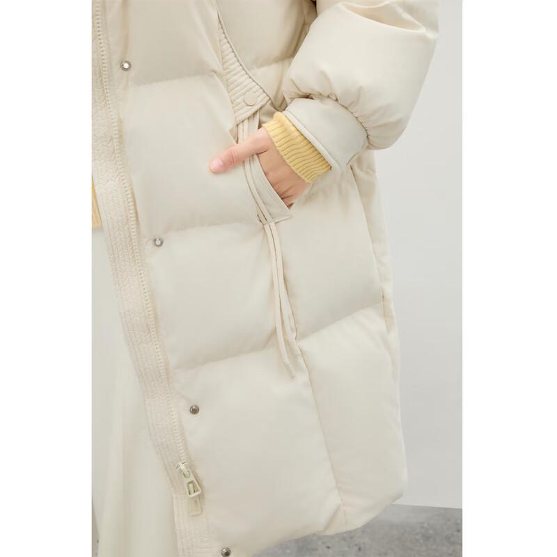 Women's Stand-Collar Hooded Down Jacket