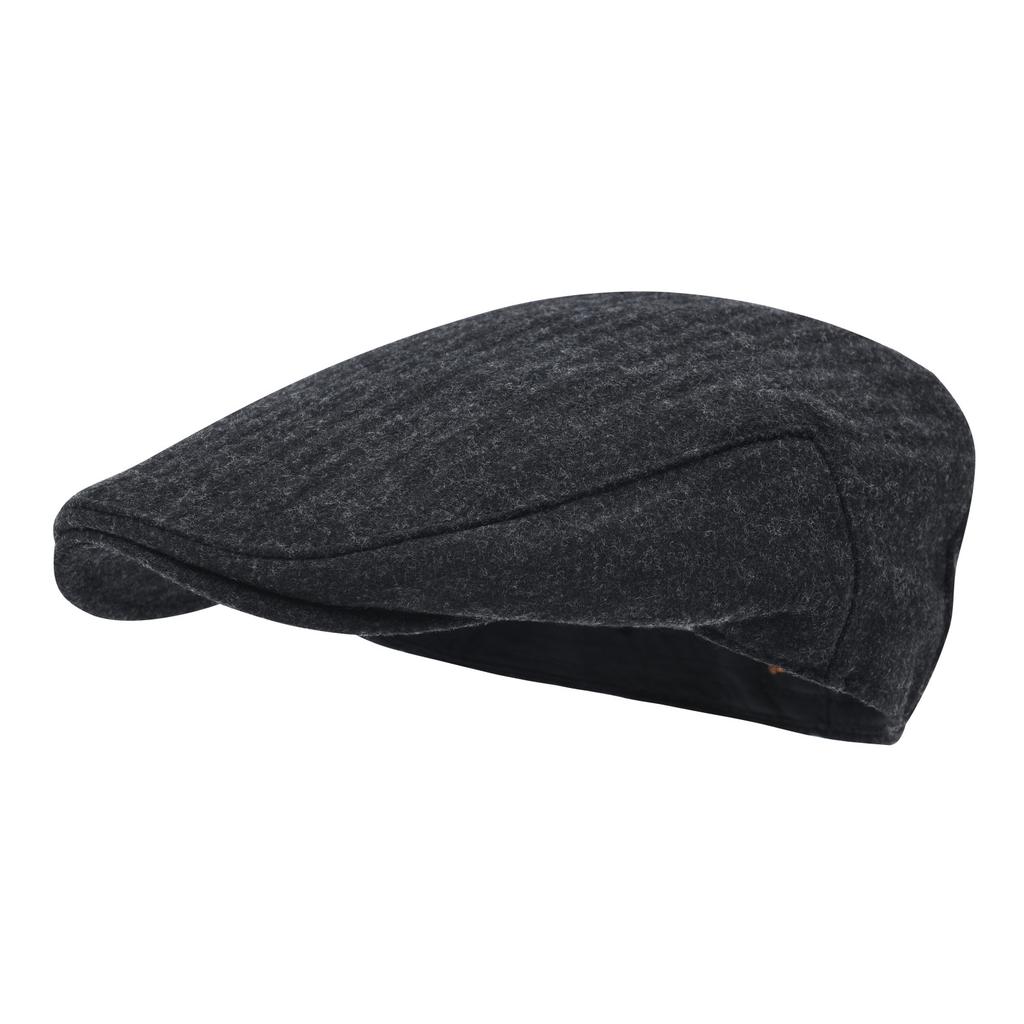 STARANCE Men's Herringbone Flat Ivy Newsboy Hat Wool Blend Gatsby Cabbie Cap