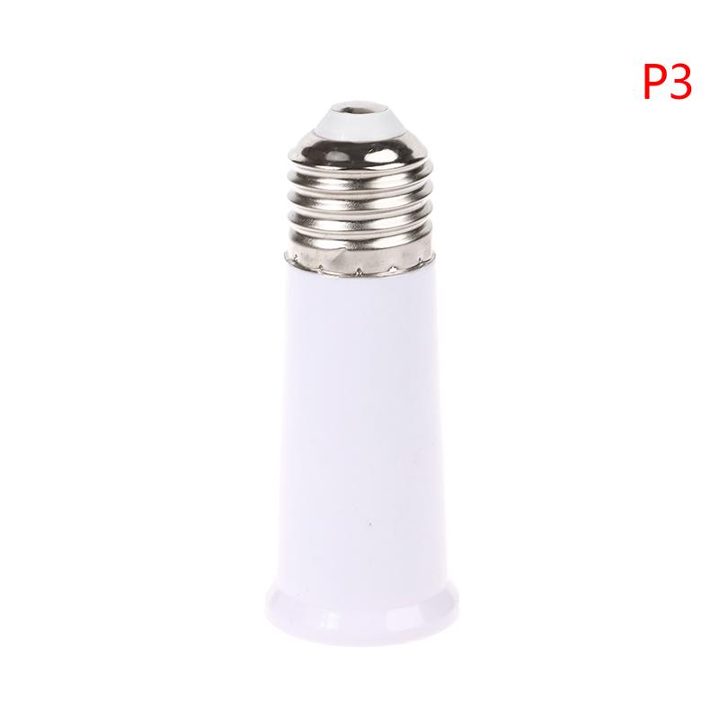 1Pc 65Mm 95Mm 120Mm E27 To E27 Extender Lamp Holder Base Bulb Extend Extension Socket Adapter Led Light Adapter Converter