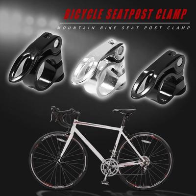 25.4mm 28.6mm Bicycle Seatposts Clamps Quick Release Aluminum Alloy Bicycle Seat Post Clamp Bicycle Parts for Mountain Bike