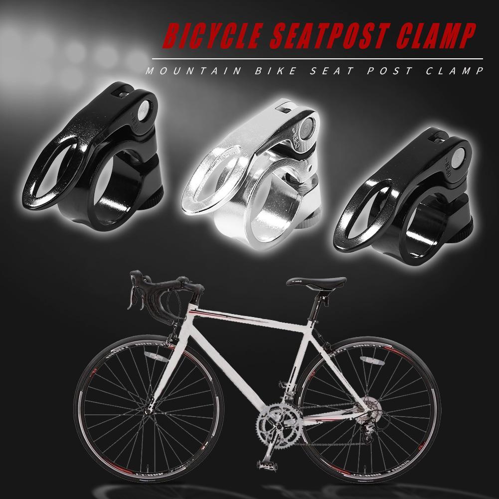 Wear-resistant Bicycle Seatposts Clamps Quick Release Mountain Bike Seatpost Clamp Aluminum Bicycle Seat Post Clamp