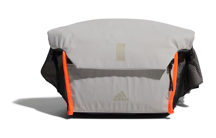 Adidas Полиэстеровая сумка через плечо Унисекс Серая FT6612