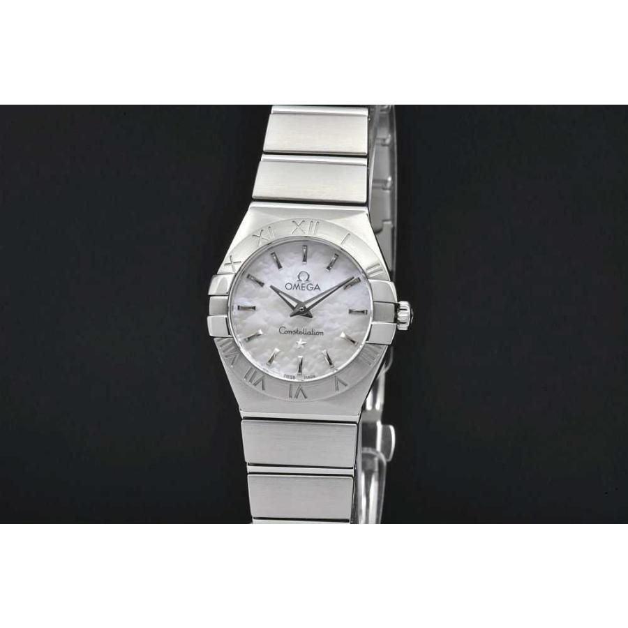 

Omega 123.10.24.60.05.001 Constellation Blush Ladies SS Quartz White Shell Dial