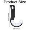 Easy Open Ring Pull Can Opener J Hook Cans Opener Pull Tab  No-Slip Rubber Grip Tin Bottle Tool for Seniors, Children, Weak Hand