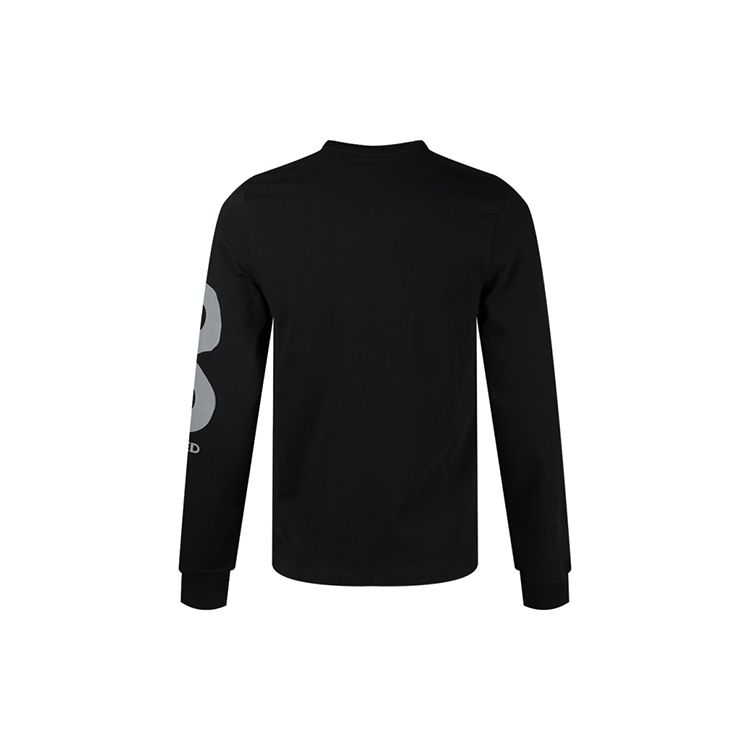 Jordan 23 Engineered Logo Casual Long Sleeve T-Shirt Men Tops Black BQ5534-010