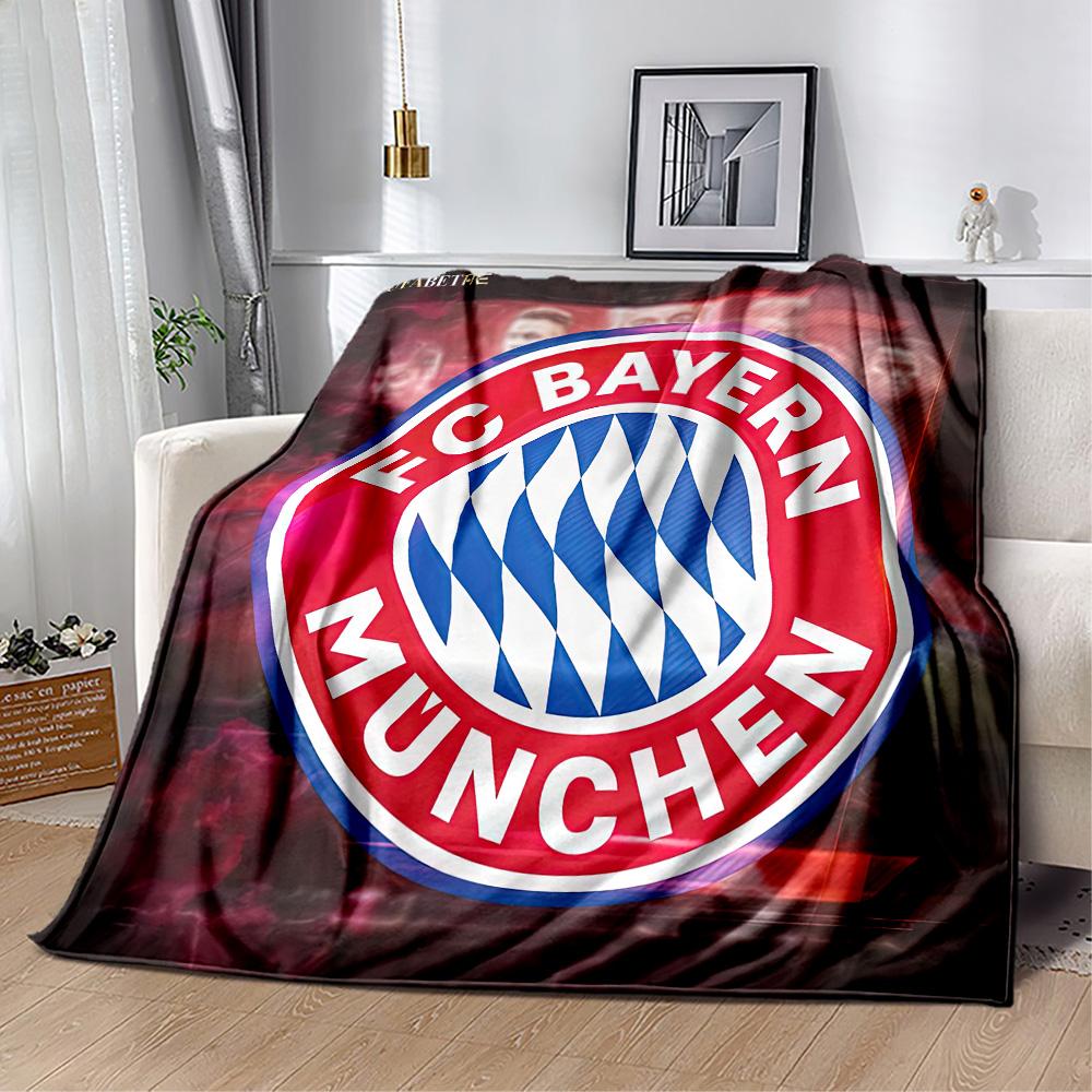Bayern Munich Blanket Ultra-Soft Great for Office Chair Seaside Sofa Four Seasons Multipurpose Digital Print Gifts For Family Or Friends
