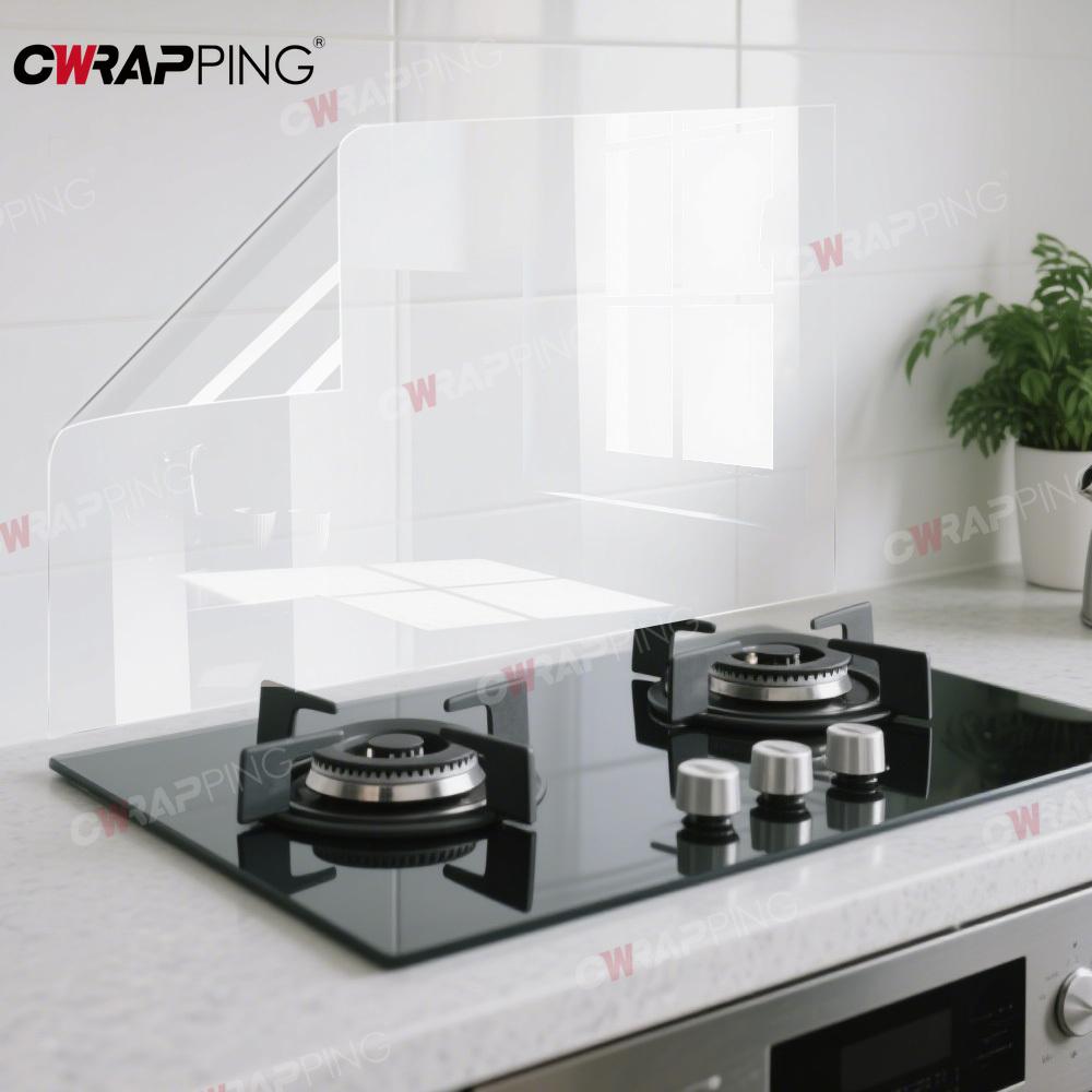 Klar Möbel Vinyl Bord PVC Skyddsfilm DIY Repsäker Kök Klistermärke Hög Kvalitet Avtagbar Transparent Omslagsrulle