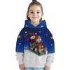 Autumn and Winter Children's Christmas Tree 3D Printed Hooded Comfortable and Versatile Breathable Hoodies & Sweatshirts (Girls)