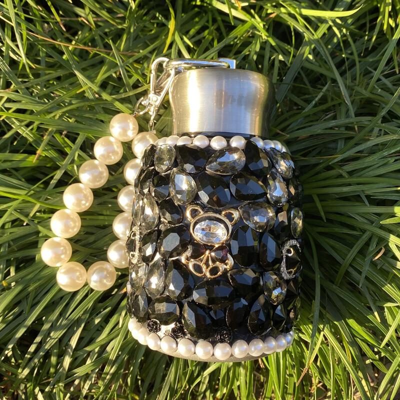 Duoli Diamond Bling Bear Design Insulated Tumbler