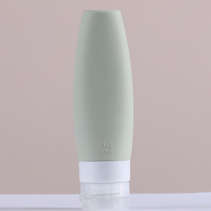 Silicone Travel Bottles for Cosmetics and Toiletries