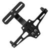 Motorcycle License Plate Bracket CNC Aluminium Alloy Universal Adjustable Motorcycle License Plate Holder Black
