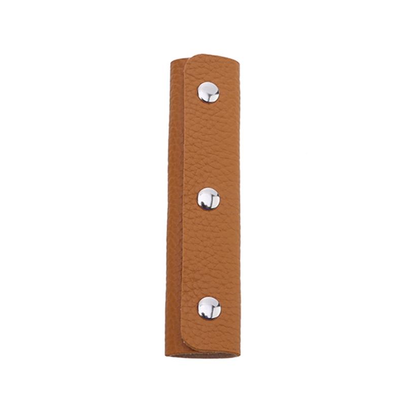 PU Suitcase Grip Solid Color Anti-shock Design Leather Handle Cover Soft Shoulder Strap Pad Grip Cover Bag Accessories