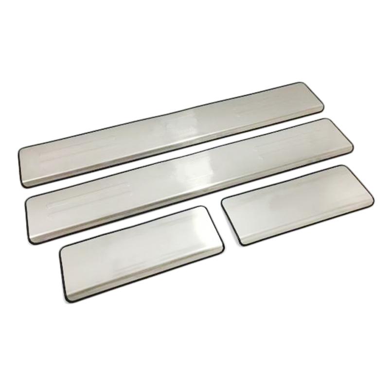 Voor Jeep Grand Cherokee 2010-2014-2018 Roestvrij Staal Buitenste Deurdrempel Krasschraper Beschermer Sierlijst Instapbeschermer Pedaal Trede Cover