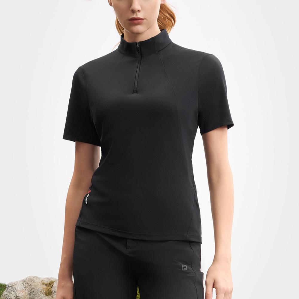 New FILA Regular T Shirt Women's Pitch Black A11W517101F-BK