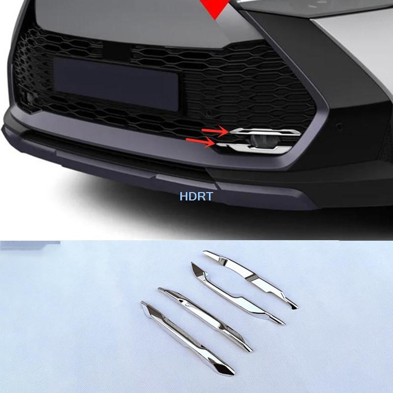 Car Styling Front Bumper Air Vent Frame Fog Light Cover Rear Trunk Door Side Body Trim Accessories For Toyota C-HR CHR 2024 +