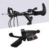SL-M370 Bicycle Shifter 3 Speed Left Easy To Install ABS MTB Trigger Shifter for Bike